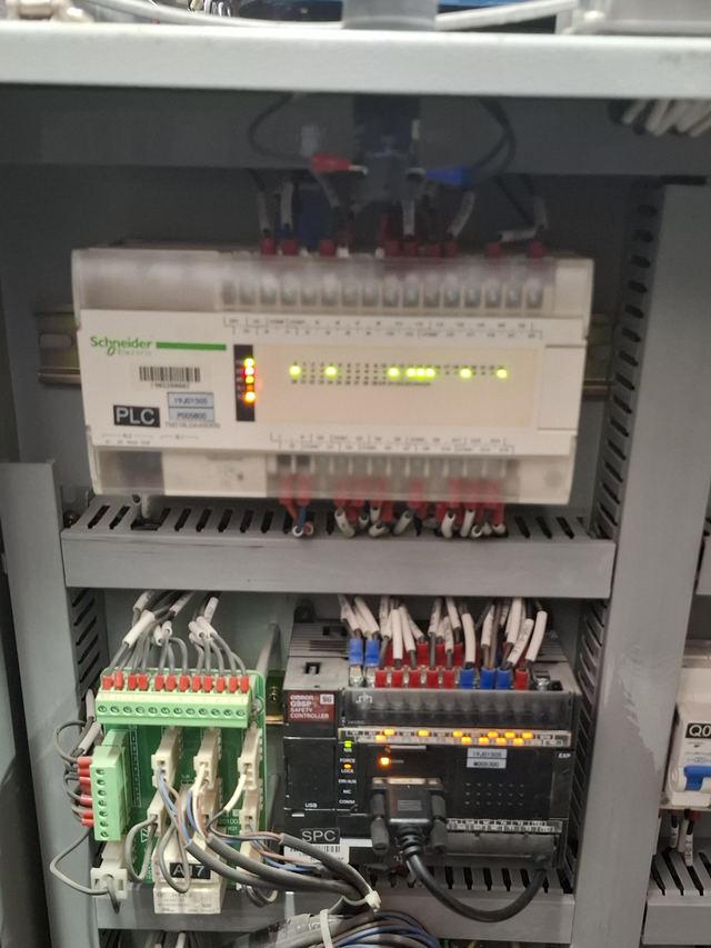 PLC control panel
